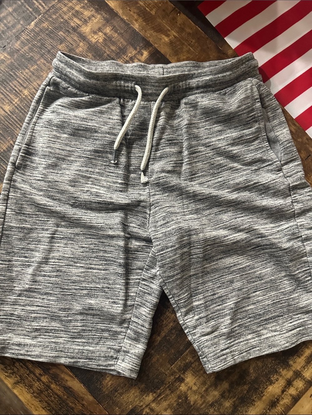 Grey Bit’s Jersey Drawstring Shorts